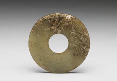 图片[2]-Jade Bi disc, late Neolithic period to Western Zhou dynasty, c. 5000-771 BCE-China Archive